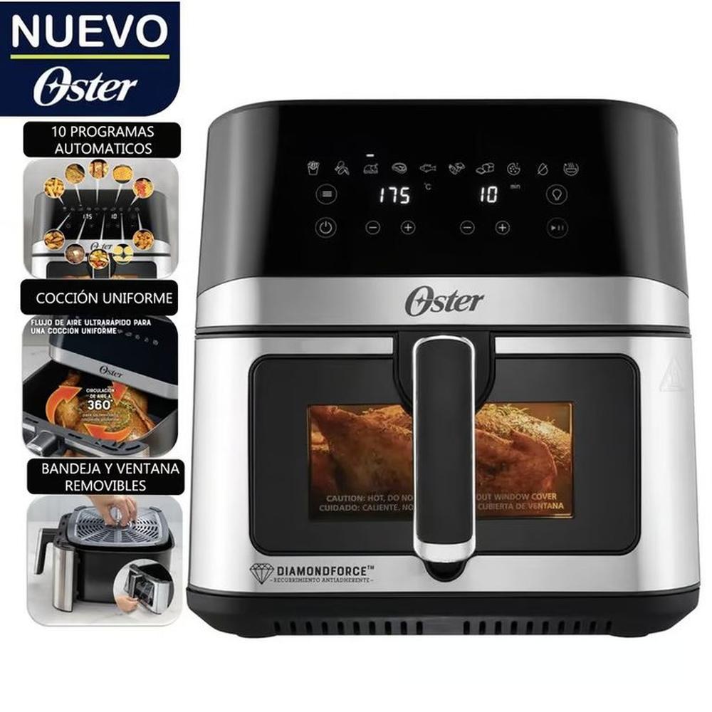 Freidora de Aire Digital 7.5 Lts Oster CKSTAF75WDSSDF