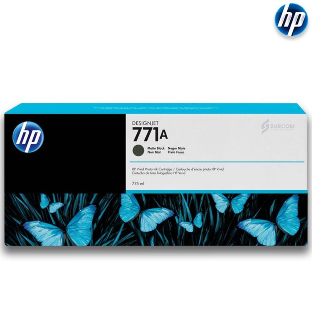 Tinta HP 771A Matte Black Original