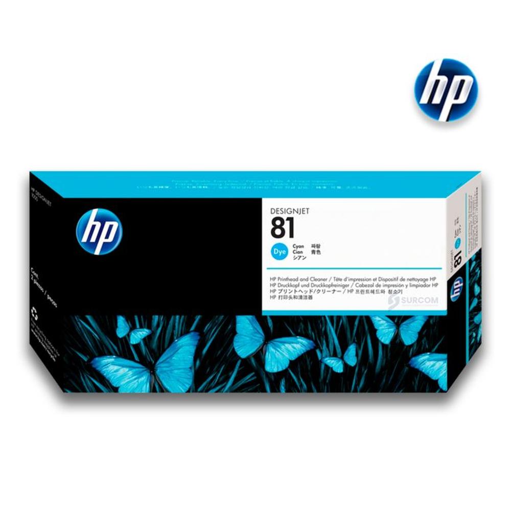 Cabezal HP C4955A 81 Cyan Original