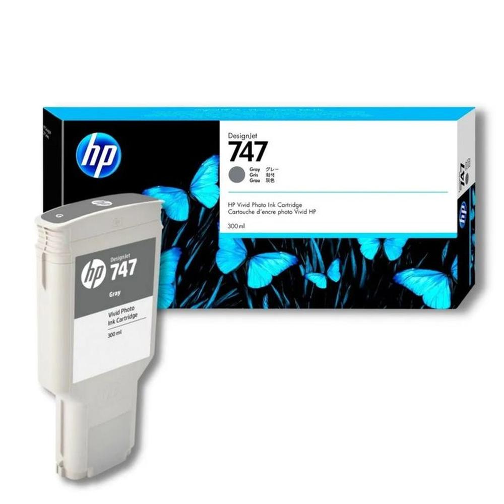 Tinta HP 747 300ML GRAY 300ml Original