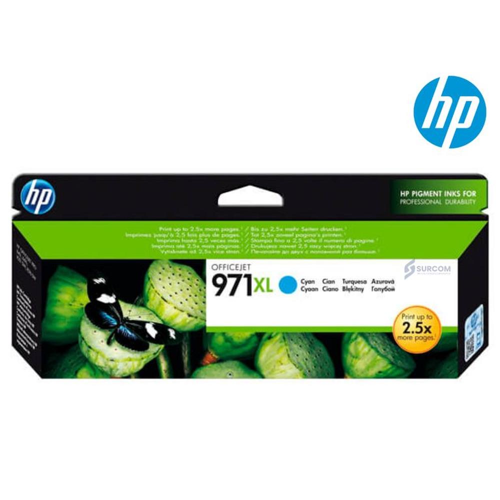 Cartucho de Tinta HP 971XL CIAN Original