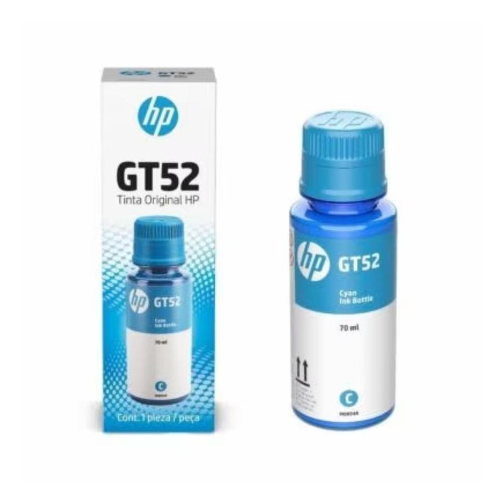 Botella De Tinta HP GT52 Cyan