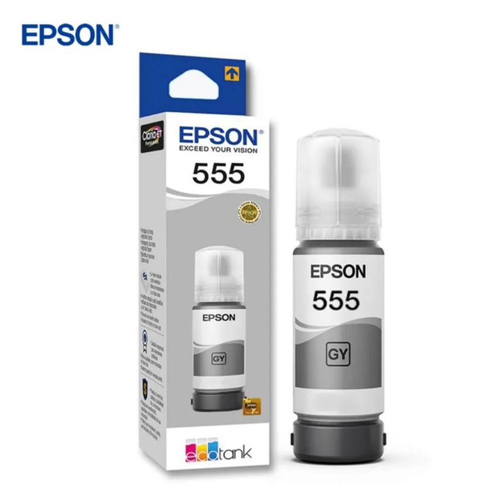 Tinta Epson T555 Gris T555520 - 70ml