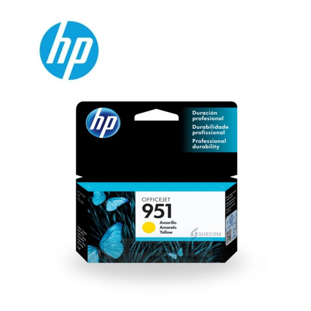 Cartucho HP 951 Amarillo CN052AL original