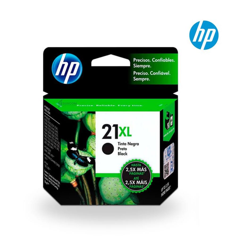 Cartucho de Tinta HP 21XL Negro Original