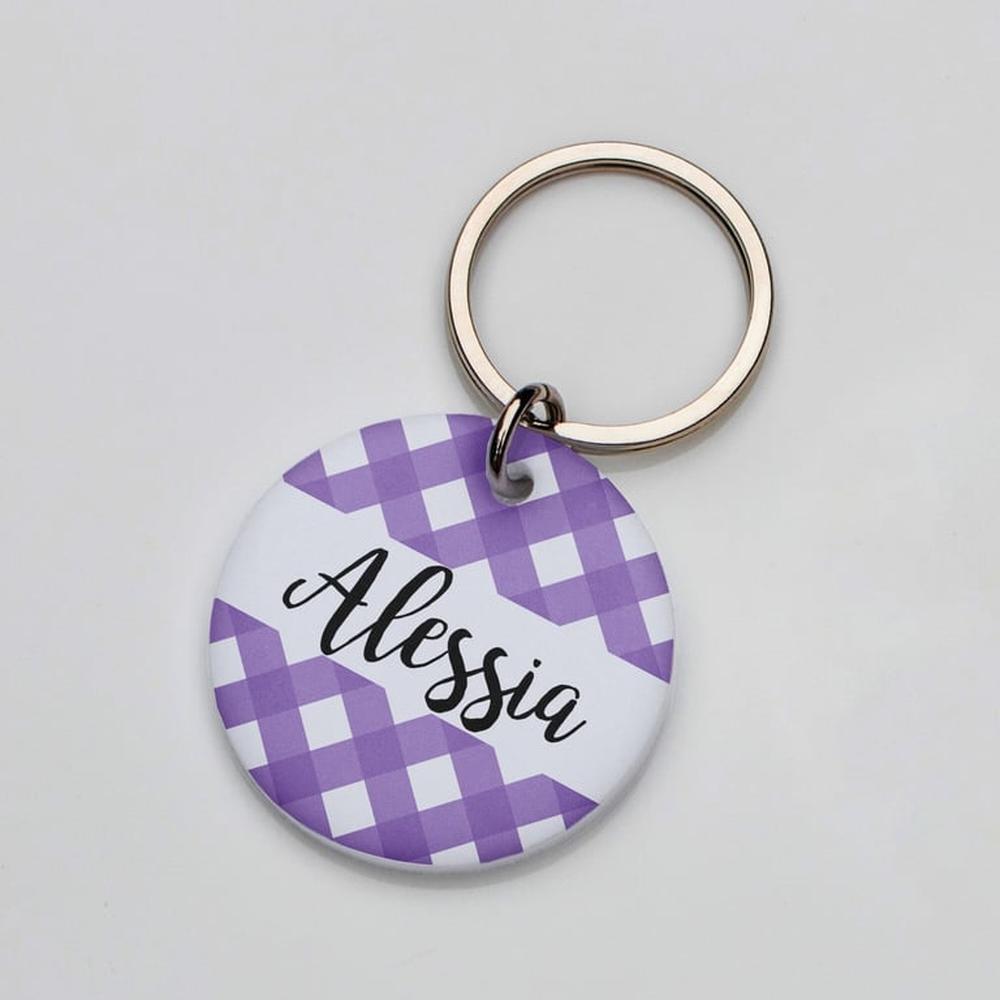 Placa de identificación perros gatos Mantel Morado Placa de identificación perros gatos Mantel Morado