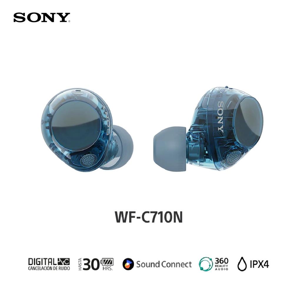Sony Audífonos Inalámbricos Noise Cancelling In Ear WF-C710N IPX4 Azul Sony Audífonos Inalámbricos Noise Cancelling In Ear WF-C710N IPX4 Azul