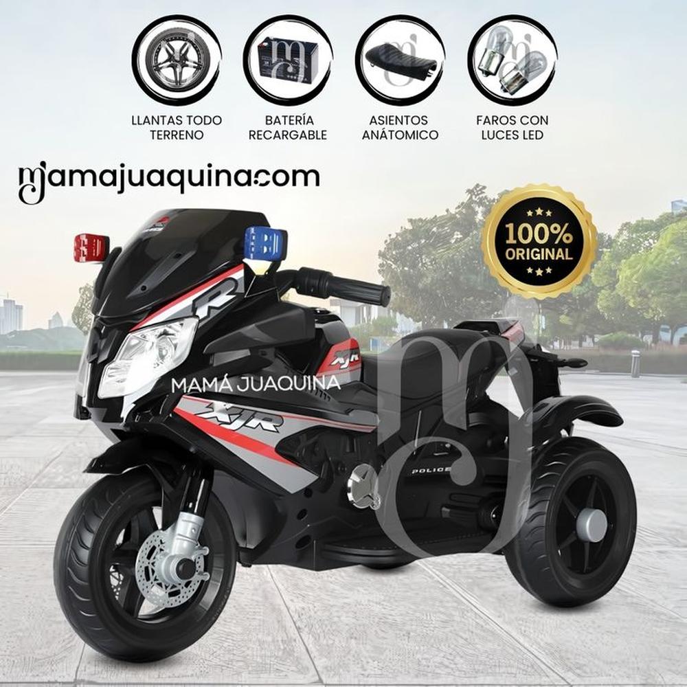 Trimoto a Batería para Niños «DELTA» Black