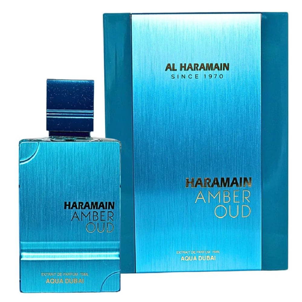 Al Haramain Amber Oud Aqua Dubai Extrait De Parfum 75ml Al Haramain Amber Oud Aqua Dubai Extrait De Parfum 75ml