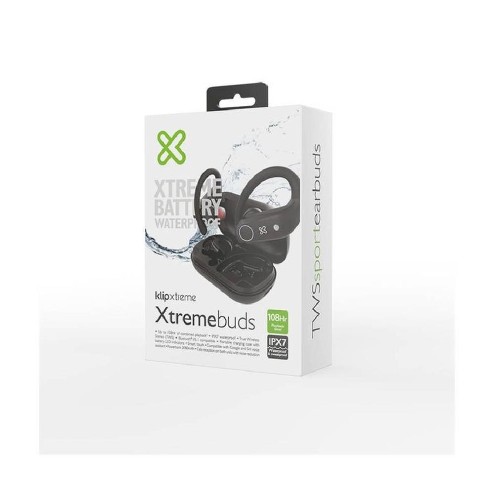 Audífonos Deportivos Klip Xtreme KTE-500 Resistencia al Agua IPX7 y Power Bank