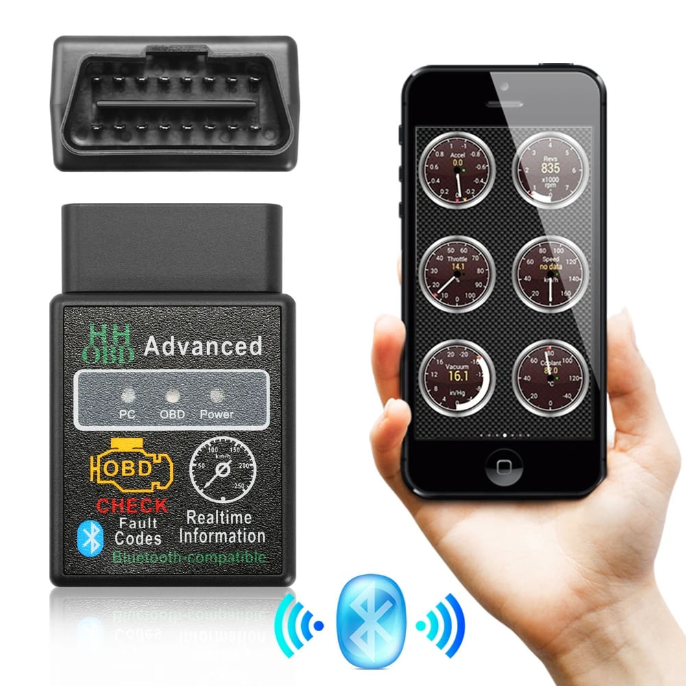 Herramienta de Diagnóstico Scanner BT V02H4-1 Lector de Código de 16 Pines Herramienta de Diagnóstico Scanner BT V02H4-1 Lector de Código de 16 Pines
