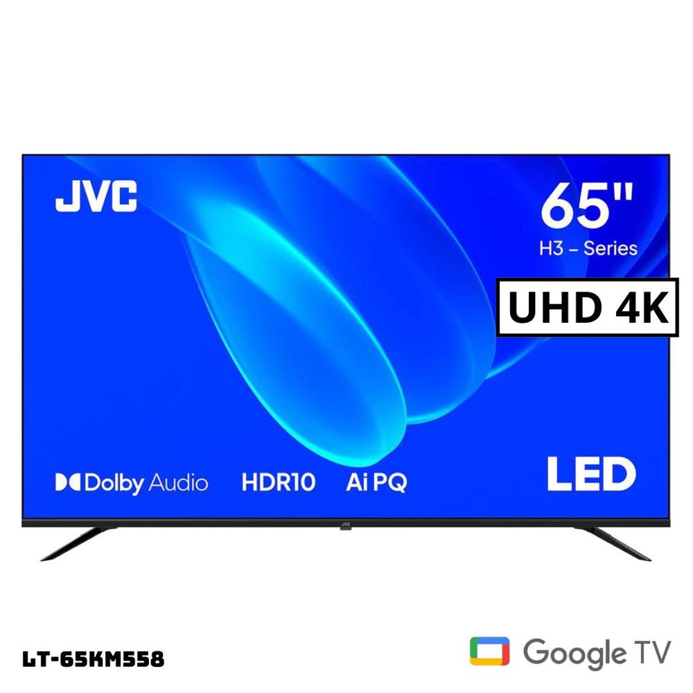 TELEVISOR JVC 65 SMART TV GOOGLE TV 4K UHD LED 2025 - LT-65KM558