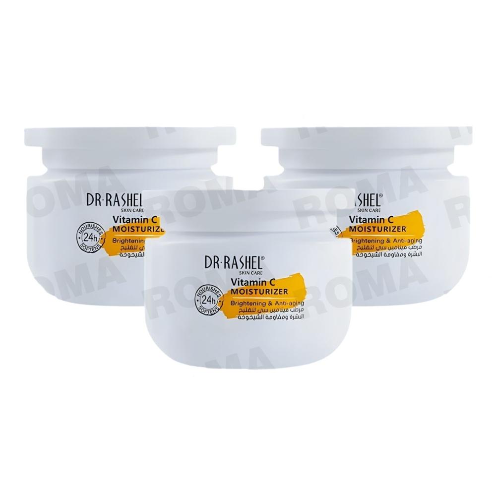 PACK 3 CREMA FACIAL VITAMINA C MOISTURIZER 160ML DR RASHEL