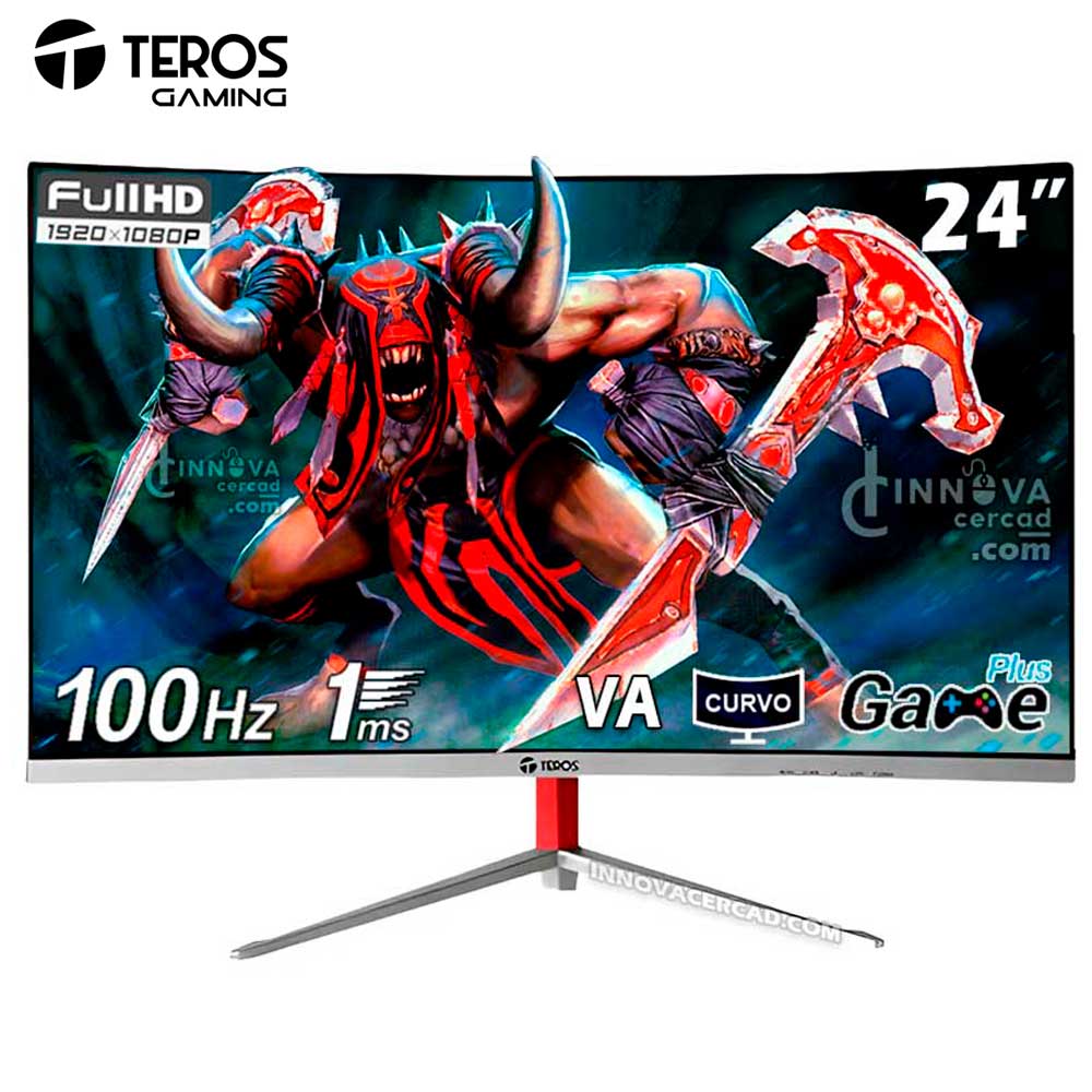 Monitor Teros Curvo TE-2402S 24 Full HD VA 100HZ 1MS HDMI VGA | Oechsle ...
