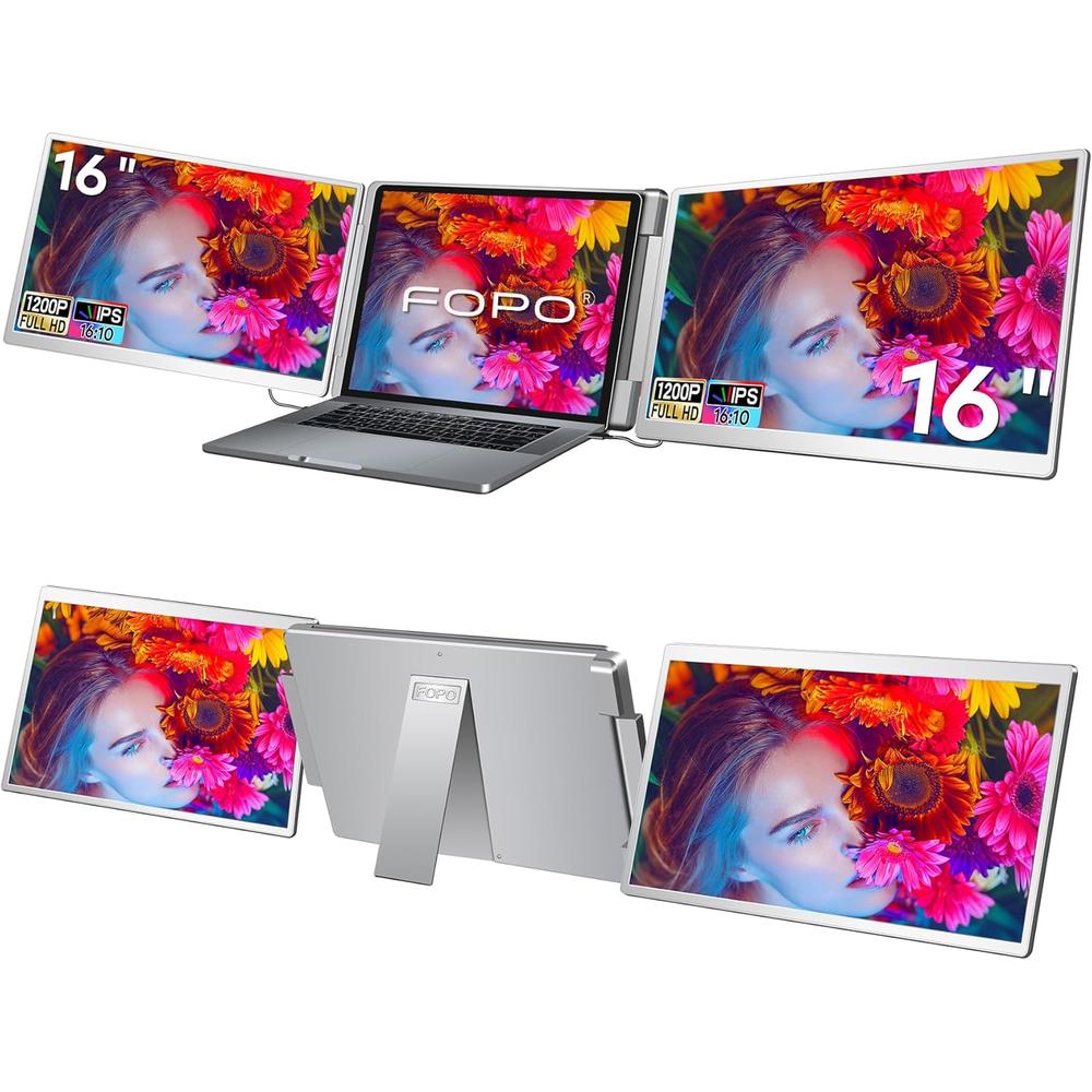 FOPO S11 Monitor Portátil 16"" Full HD 1200p