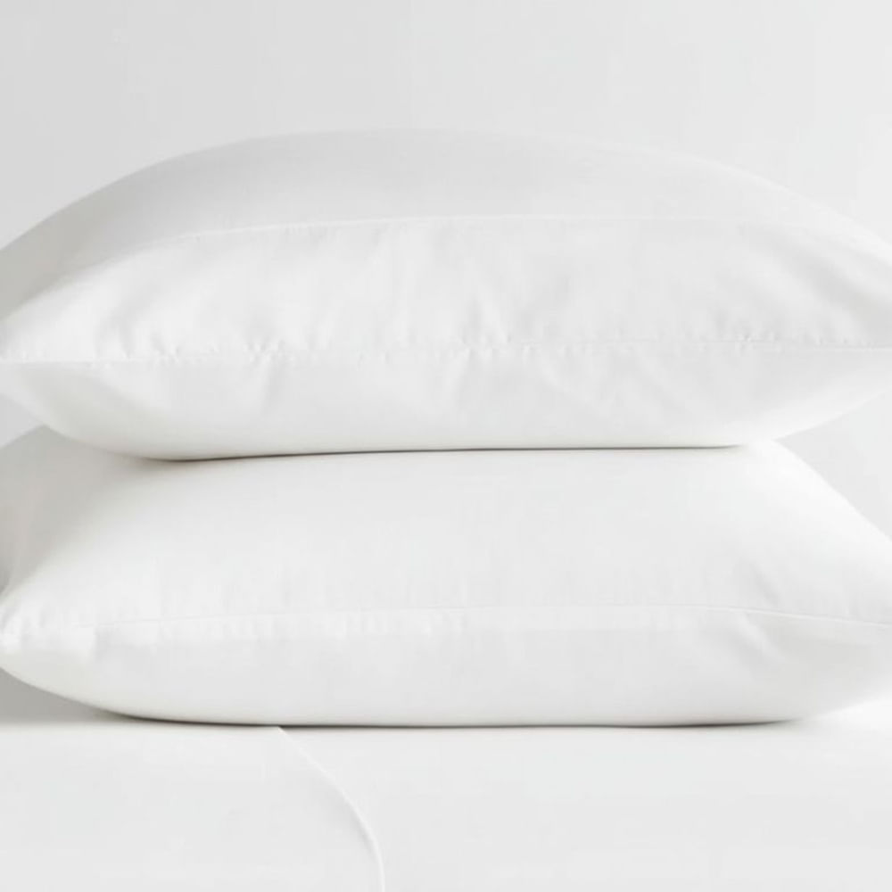 Set de 2 Fundas de Almohada King 400 Hilos 50X95cm