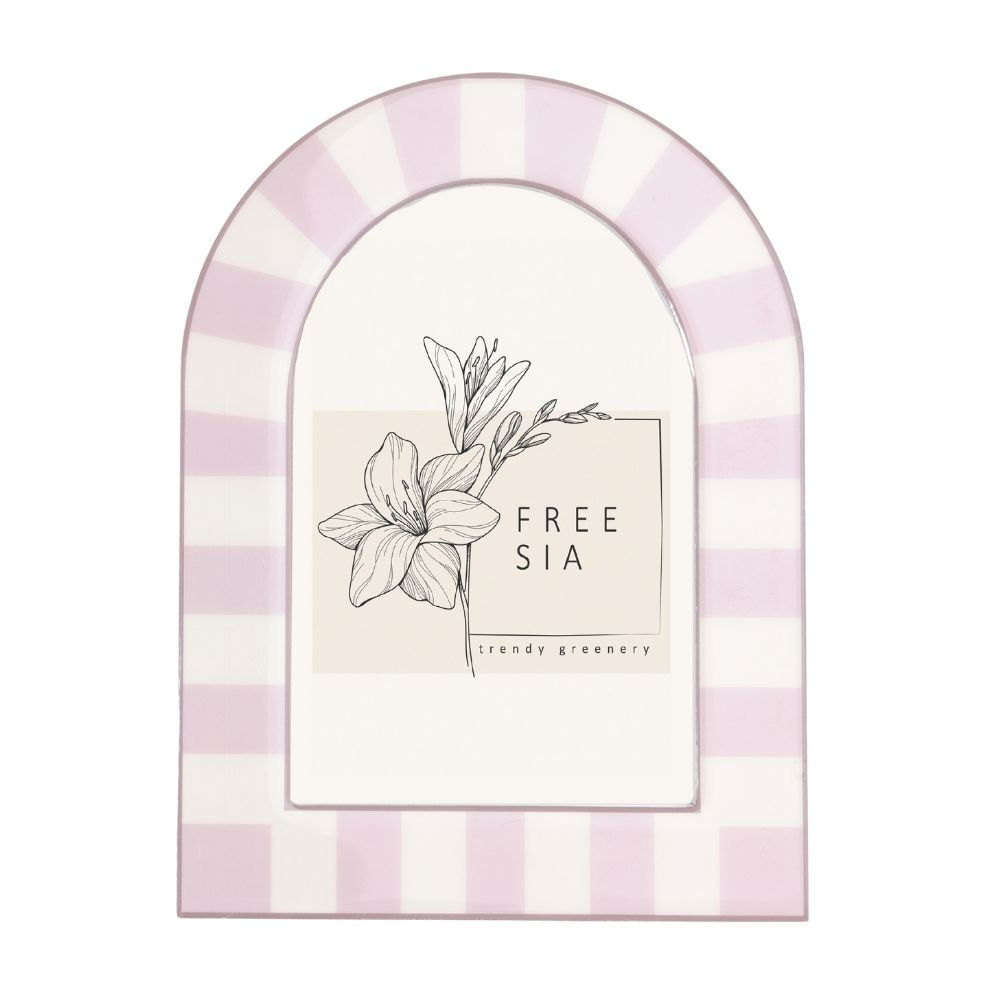 Portarretrato Curvo Rosa 10x15cm Orange