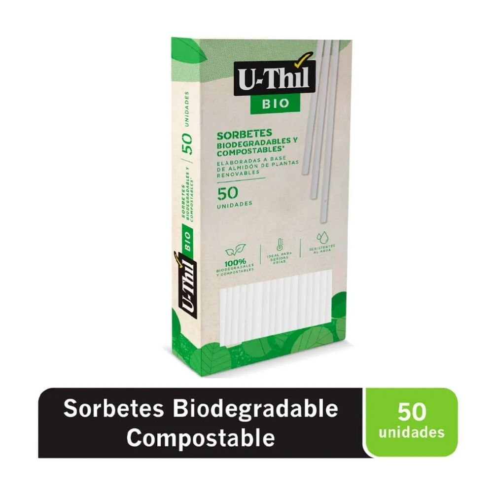 Sorbete Bio x 50 unidades Uthil