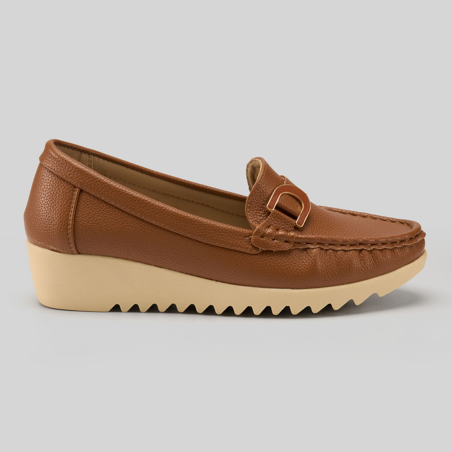 Mocasines Mujer Madison Moccheb Camel 38