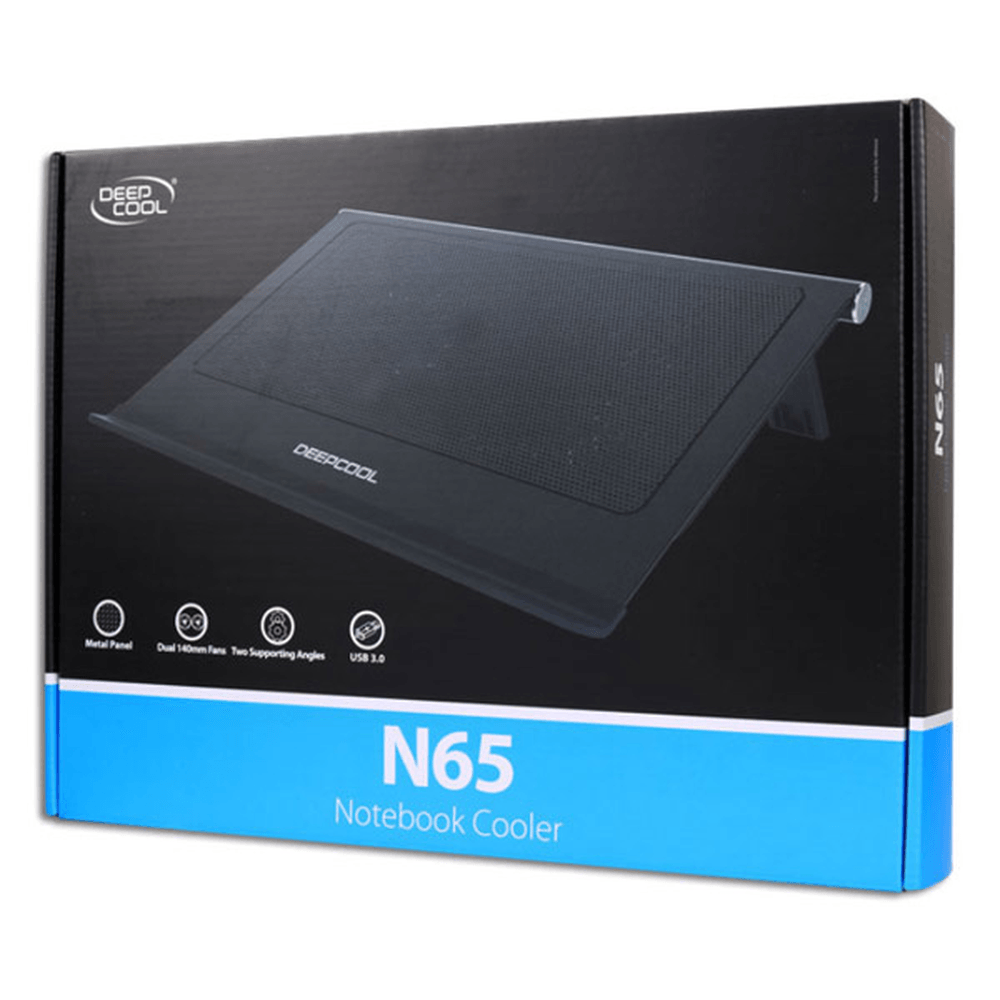 COOLER LAPTOP DEEP COOL N65 MALLA METALICA ACRILICO