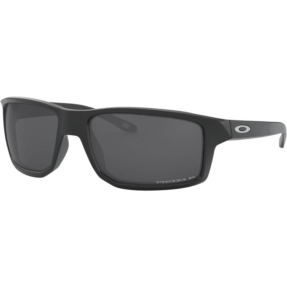 Oakley OO9449 Gibson Gafas de Sol para Hombre | Matte Black / Prizm Black Polarized