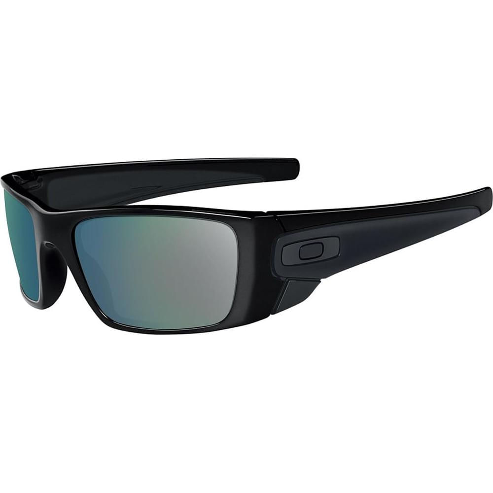 Oakley Fuel Cell OO9096 Gafas de Sol para Hombre | Polished Black Ink / Emerald Iridium