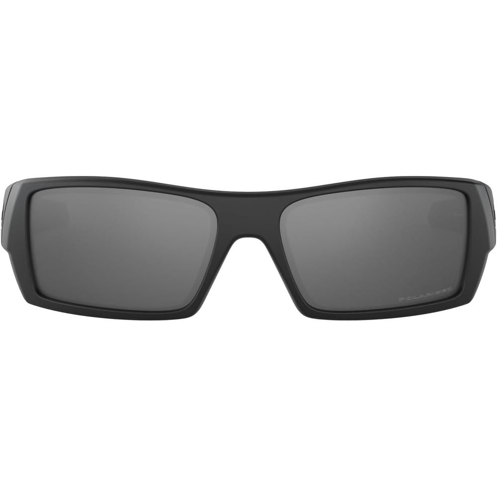Oakley Gascan OO9014 Gafas de Sol Rectangulares para Hombre | Matte Black / Black Iridium Polarized