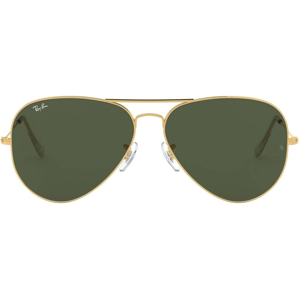 Ray-Ban RB3026 Large Metal II Gafas de sol Aviator | Gold / Green