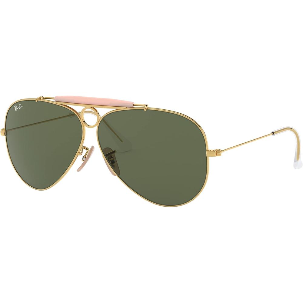 Ray-Ban RB3025 Classic Aviator Gafas de sol | Gold Blush / Green II
