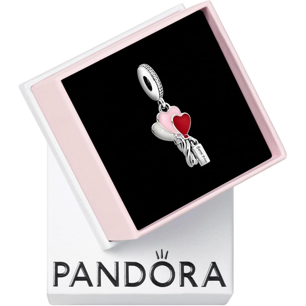 Pandora charm Happy Birthday | Plata / Esmalte