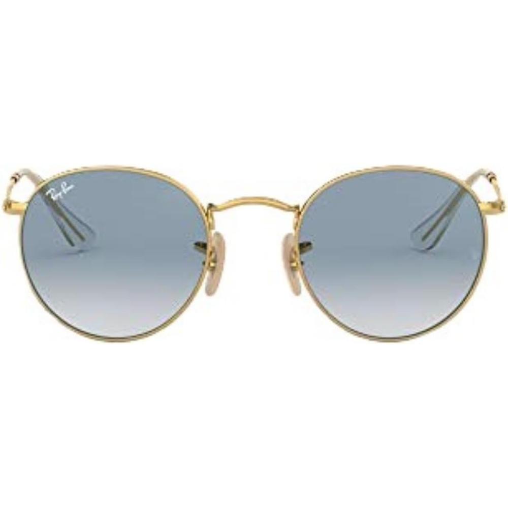 Ray-Ban RB3447N Gafas de sol | Gold / Clear Blue II