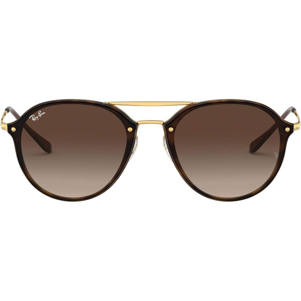 Ray-Ban RB4292N Blaze Doble puente Gafas de sol para hombre | Light Havana / Brown Dark Brown