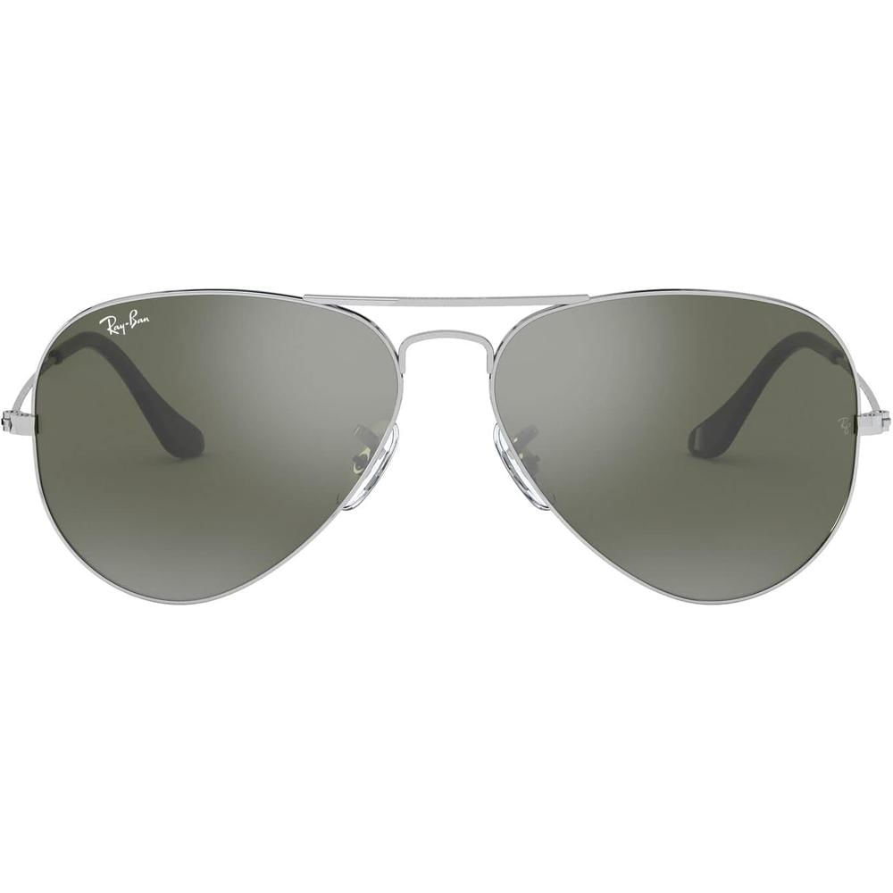 Ray-Ban RB3025 Classic Aviator Espejo Gafas de sol | Silver / Grey Mirror