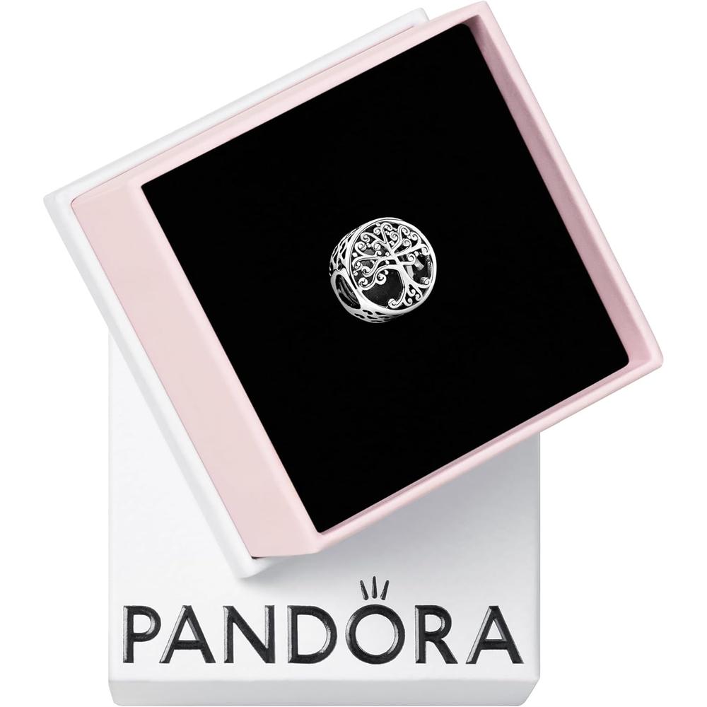 Pandora charm Openwork Family Roots | Plata