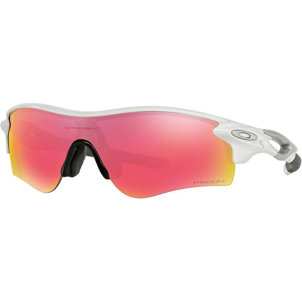 Oakley Radarlock Path OO9206 Gafas de Sol para Hombre | Polished White / Prizm fieeld