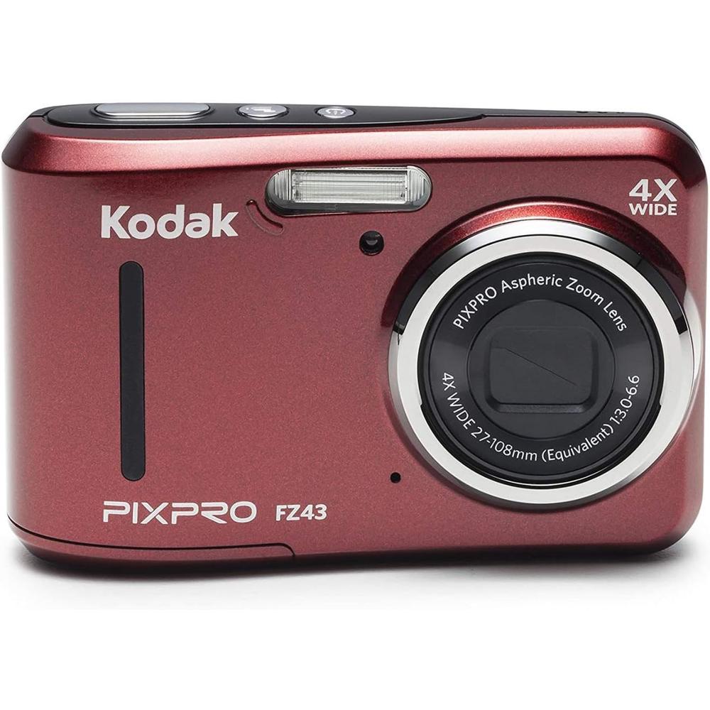Kodak PixPro FZ43 cámara digital 16 MP zoom 4x LCD | Rojo
