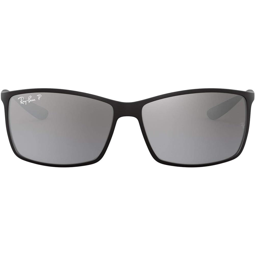 Ray-Ban RB4179 Liteforce Gafas de sol para hombre | Black / Grey Mirror Silver