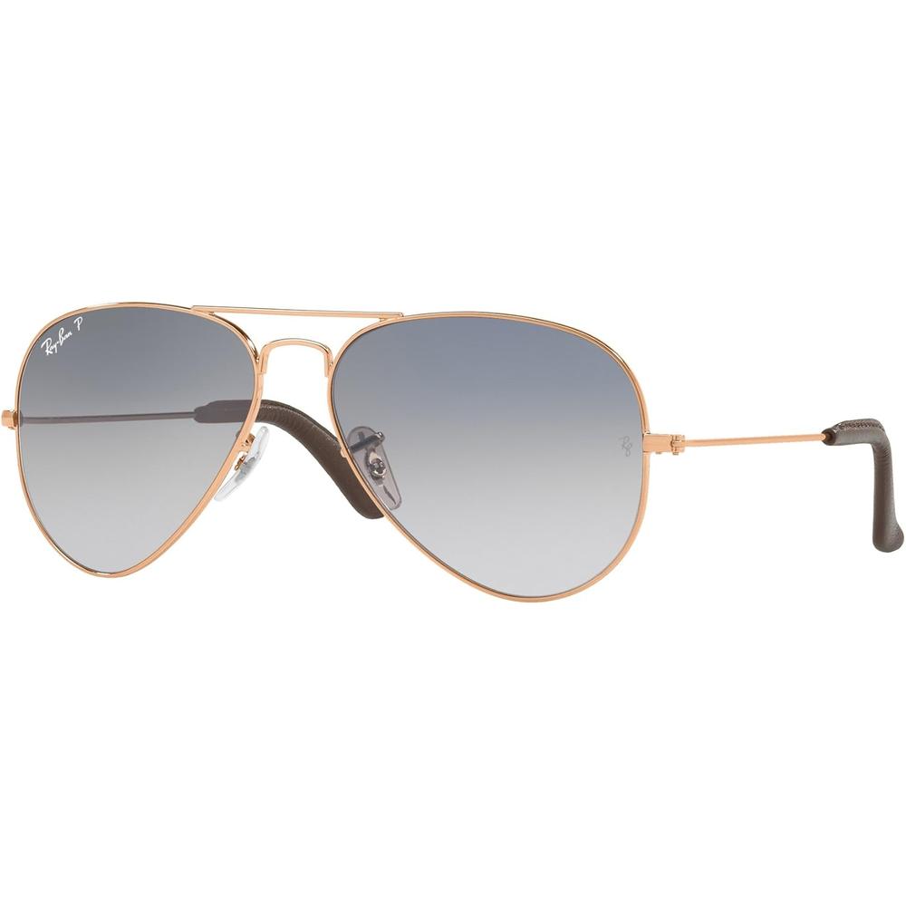 Ray-Ban RB3025 Classic Aviator Gafas de sol | Copper / Blue Grey