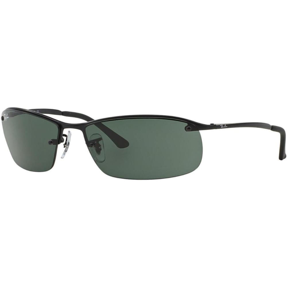 Ray-Ban RB3183 Gafas de sol para hombre | Black / Dark Green