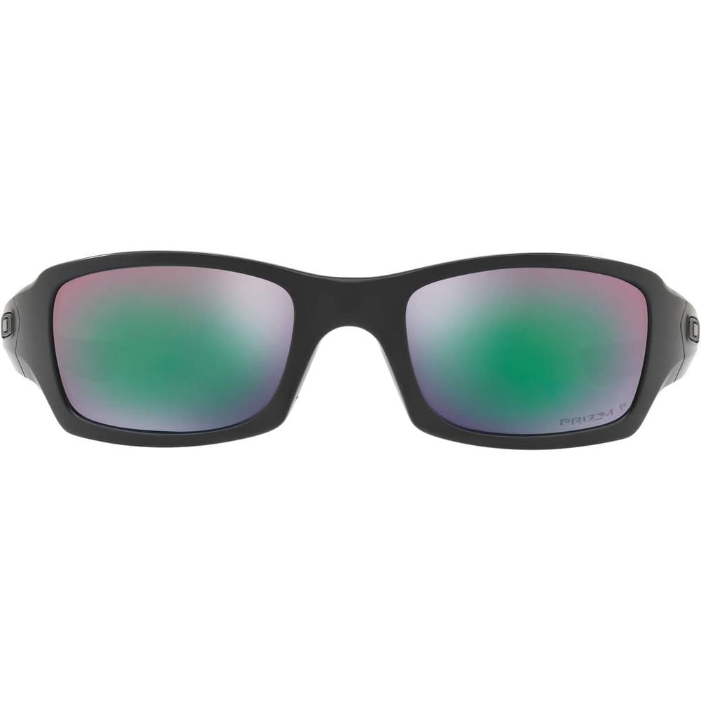 Oakley Fives Squared OO9238 Gafas de Sol para Hombre | Matte Black / Prizm Maritime Polarized