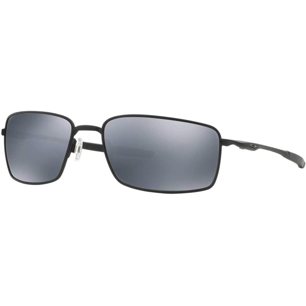 Oakley OO4075 Gafas de Sol de Metal para Hombre | Matte Black / Black Iridium Polarized