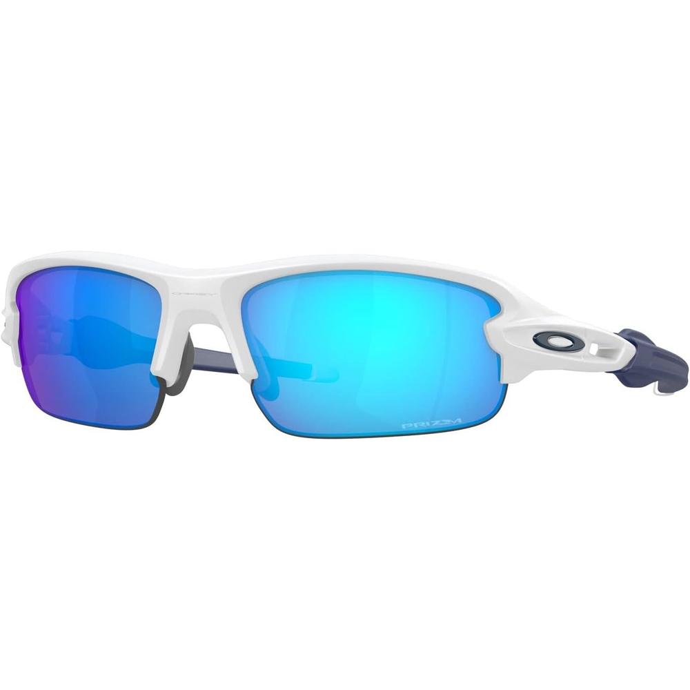 Oakley Flak XXS OJ9008 Gafas de sol para niños | Matte White / Prizm Sapphire