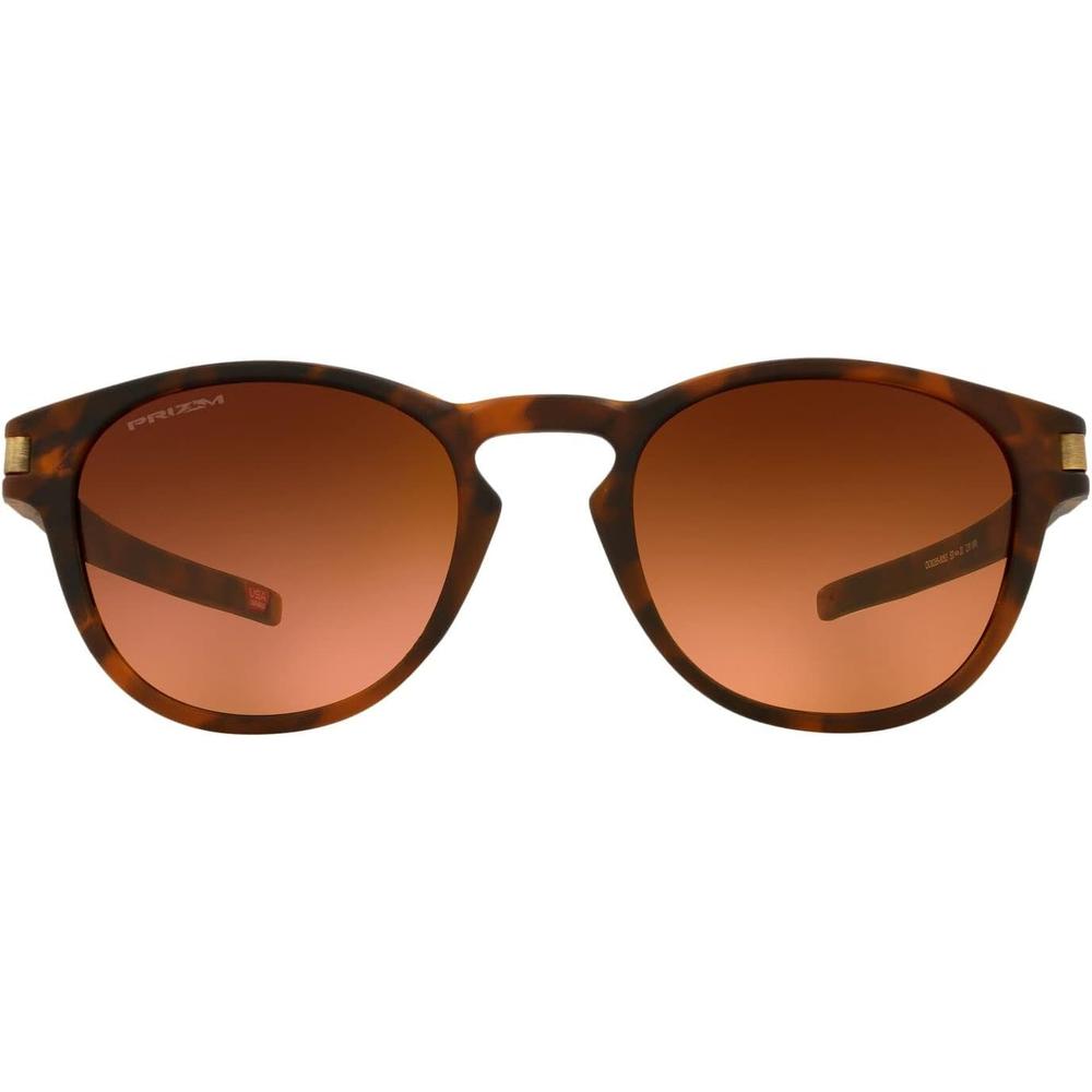 Oakley OO9265 Oval Gafas de sol para hombre | Matte Brown Tortoise / Prizm Brown Gradient