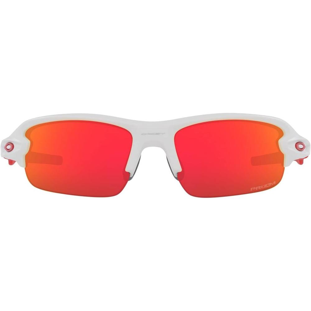 Oakley Flak XXS OJ9008 Gafas de sol para niños | Matte White / Prizm Ruby