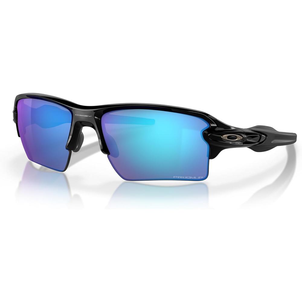Oakley Flak 2.0 XL OO9188 Gafas de sol para hombre | Polished Black / Prizm Sapphire Iridium