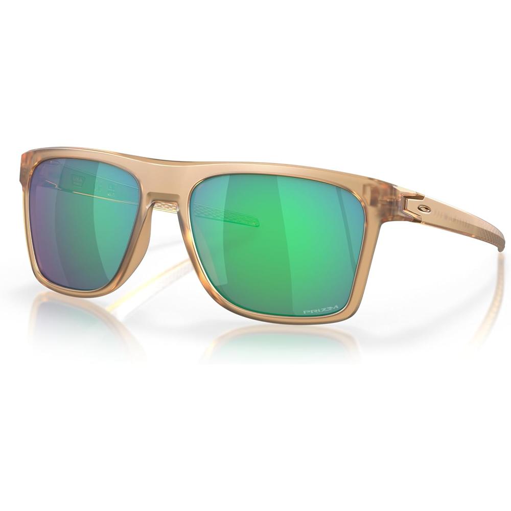 Oakley Leffingwell OO9100 Gafas de sol para hombre | Matte Sepia / Prizm Jade