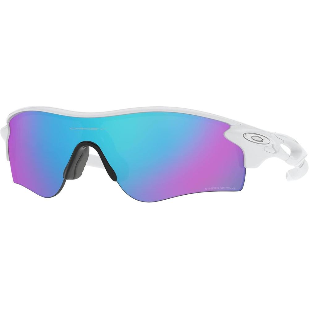 Oakley Radarlock Path OO9206 Low Bridge Fit Gafas de sol para hombre | White / Prizm Sapphire