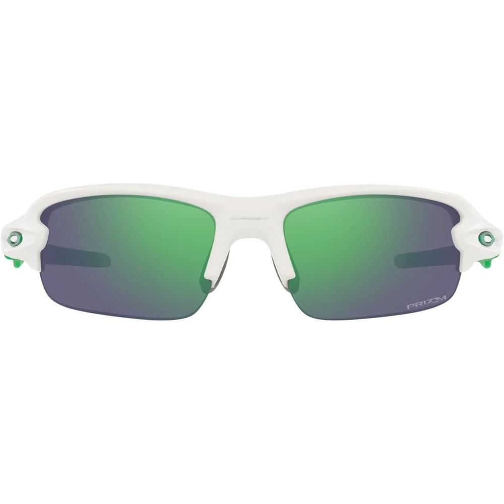 Oakley Flak XXS OJ9008 Gafas de sol para niños | Matte White / Prizm Jade