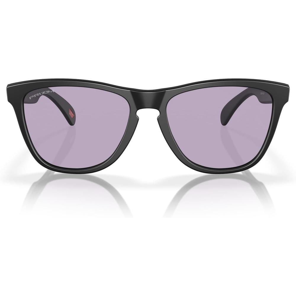 Oakley Frogskins OO9245 Low Bridge Fit Gafas de sol para hombre | Matte Black / Prizm Slate