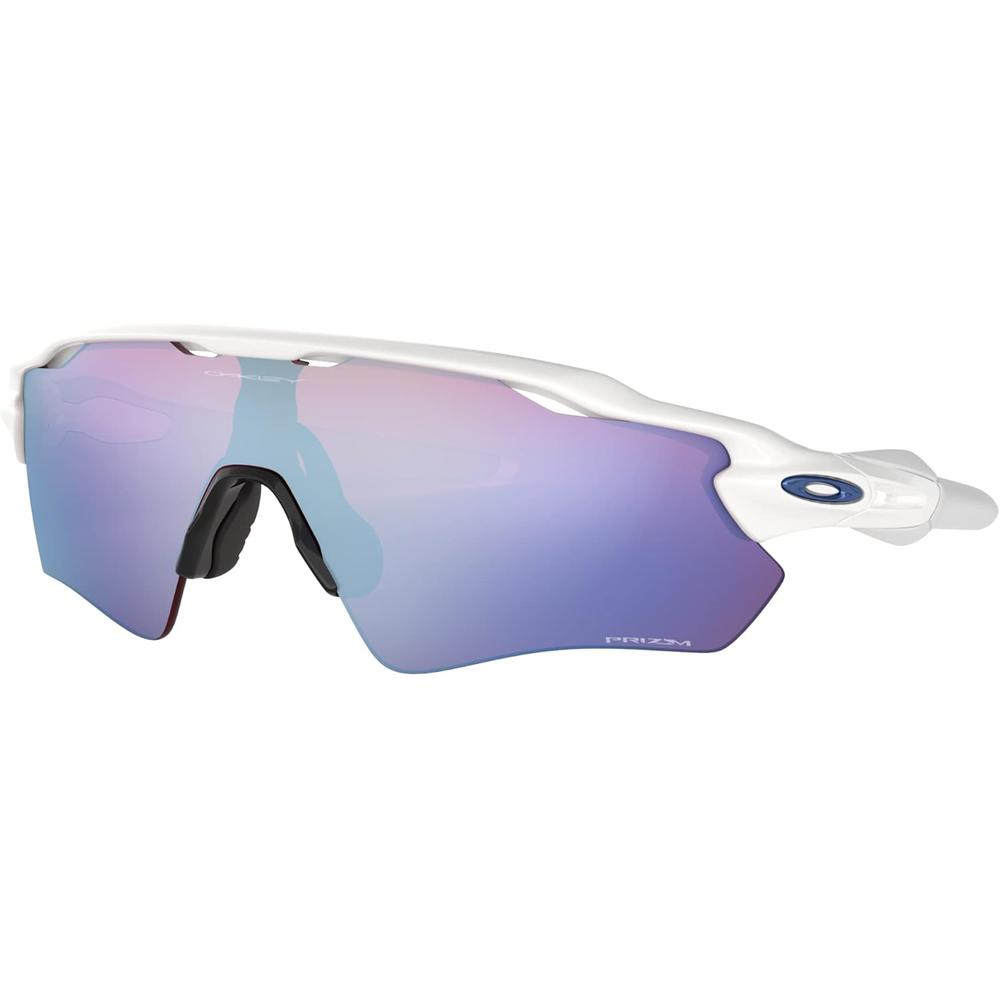 Oakley Radar EV Path OO9208 Gafas de Sol para Hombre | Polished White / Prizm Snow Sapphire Iridium
